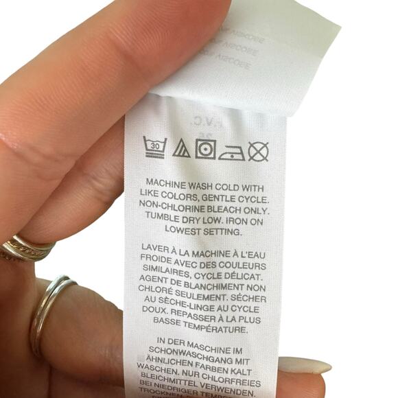 J Crew Mercantile Baby Blue Rose Floral Cap Sleeve Faux Wrap Ruffle Mini Dress - Picture 12 of 12